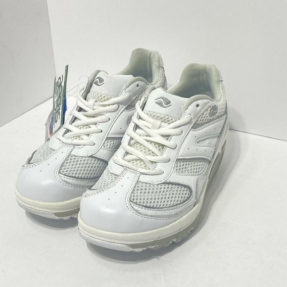 Dr Scholls Womens Natural Sport Atlas Walking Shoes White Low Top Lace Up 6.5 M - Picture 7 of 9